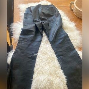 Like New Vintage Jim and Pam rare all leather pants in women’s Size 2!!!